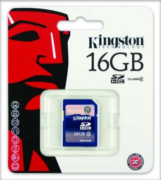 Karta pamięci Kingston SDHC 16GB Class 4