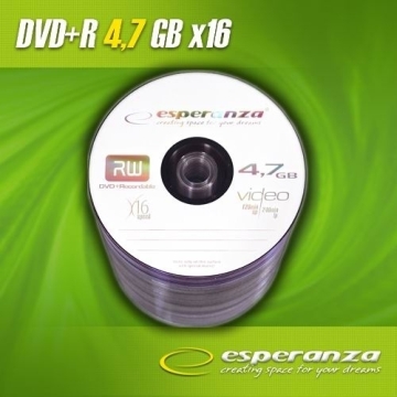 DVD+R Esperanza 4,7GB (Szpindel 100 szt.)