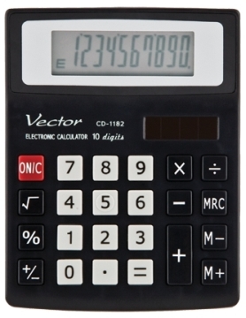 Kalkulator biurowy Vector CD-1182