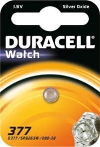 Bateria srebrowa Duracell D377