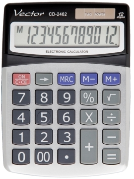 Kalkulator biurowy Vector CD-2462