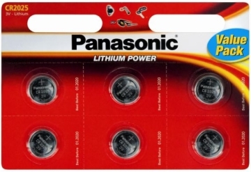 Bateria litowa Panasonic CR2025/6