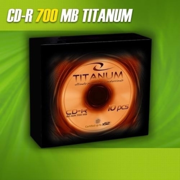 CD-R Titanum 700MB (Slim 10 szt.)