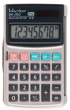 Kalkulator kieszonkowy Vector DK-050