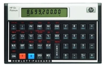Kalkulator finansowy HP 12 C Platinum