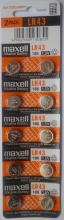 Bateria alkaliczna Maxell LR43