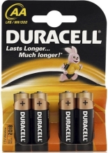 Bateria Duracell LR6 MN1500 AA  blister