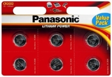 Bateria litowa Panasonic CR2032/6