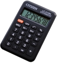 Kalkulator kieszonkowy Citizen LC-210N