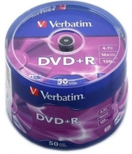 DVD+R Verbatim AZO 4,7GB (50 szt)