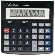 Kalkulator biurowy Vector CD-2455