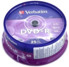 DVD+R Verbatim AZO 4,7GB (25 szt)