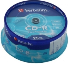 CD-R Verbatim Extra Protection 700MB (25)
