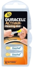 Bateria słuchowa Duracell Activair DA10