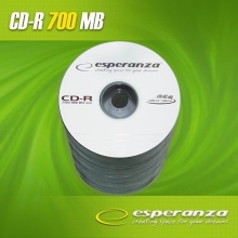 CD-R Esperanza 700MB Silver (100 szt.)